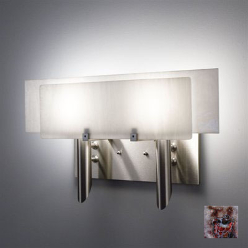 WPT Design Dessy2 - WR-FLWH Light Incadescent Wall Sconce - Flat Back 