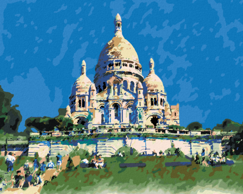 Paint by Numbers - SACRE COEUR IN PARIS