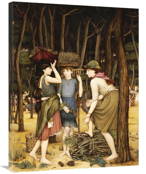 Global Gallery GCS-267332-36-142 36 in. Pine Woods at Viareggio Art Pr