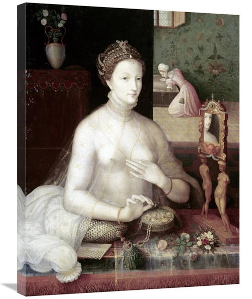 Global Gallery GCS-281051-30-142 30 in. Portrait of a Woman Art Print 