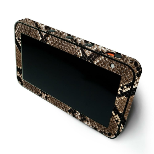 MightySkins CF-AMECSH19-Rattler Carbon Fiber Skin for Amazon Echo Show
