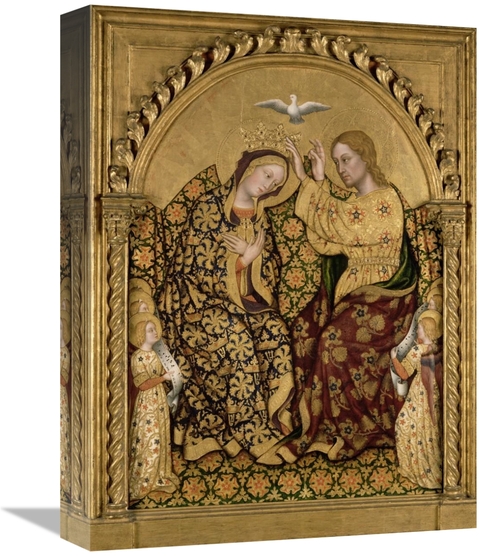 Global Gallery GCS-456116-1216-142 12 x 16 in. Coronation of the Virgi