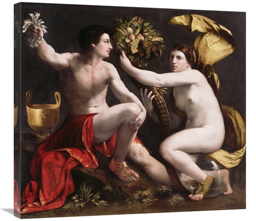 Global Gallery GCS-459875-30-142 30 in. Allegory of Fortune Art Print 