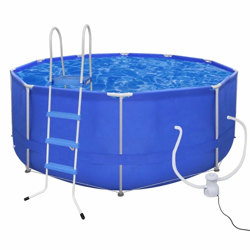 Above Ground Swimming Pool Steel Frame Round 12' x 4'