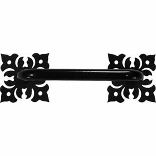 Wrought Iron Flourish Cabinet Horizontal Door Handle