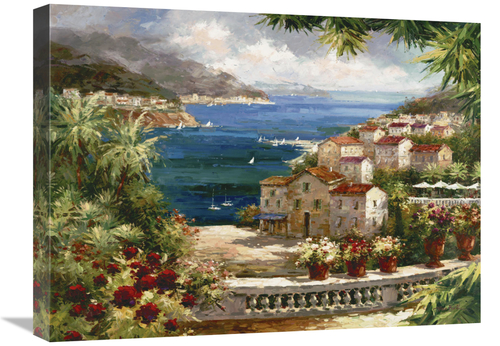 Global Gallery GCS-126673-1824-142 18 x 24 in. Harbor Vista Art Print 