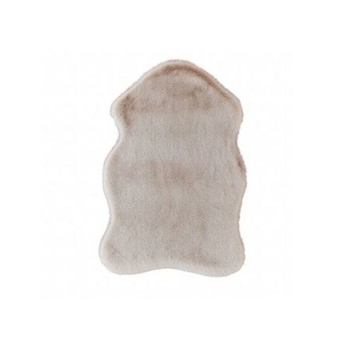 Pony Shape Cream Rug