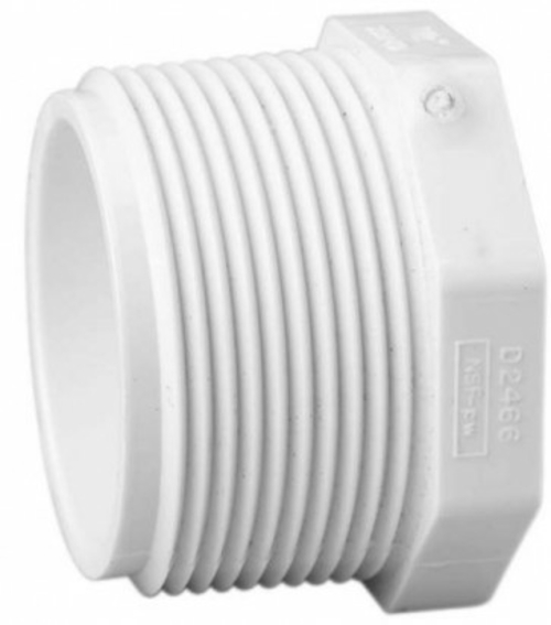 Lasco 450-015 1.5 in. Schedule 40 PVC Plug - Mipt