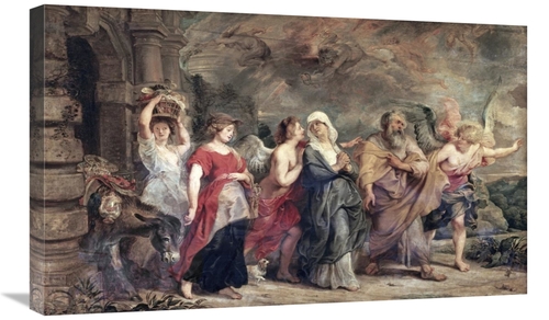 Global Gallery GCS-279911-30-142 30 in. Escape of Lot Art Print - Pete