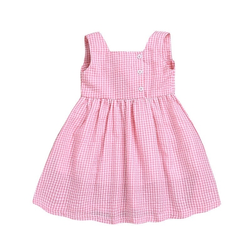 Casual Toddler Baby Girls Summer Dress Patchwork