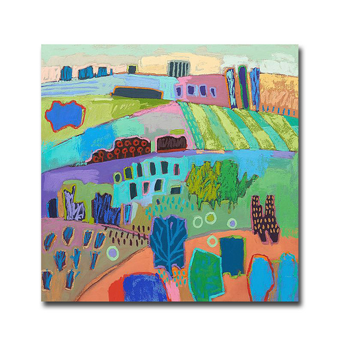 Artistic Home Gallery 3030M955IG If Happy was a Landscape by Jane Schm