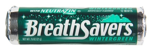 Breathsavers 71413 Breath Savers Mints with Neutrazin  Sugar Free &amp