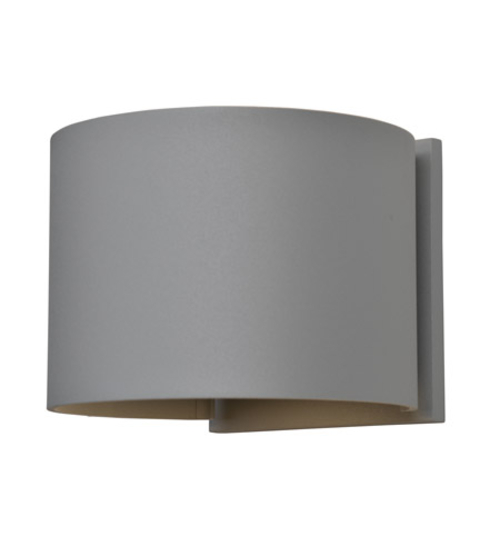 Access Lighting 20399LEDMGRND-SAT 4 in. Curve LED Satin Outdoor Wall S