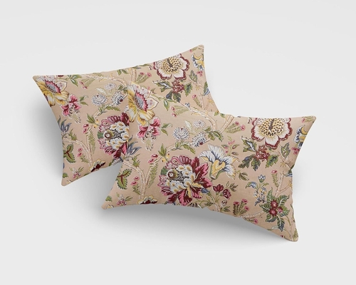 Clovertico Premium 100% Cotton Floral Paradise Pillow Covers : Set of