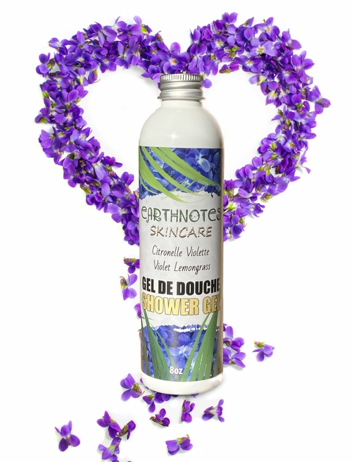 Violet Lemongrass Moisturizing Shower Gel