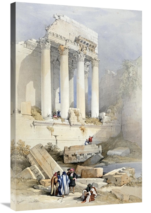 Global Gallery GCS-268466-36-142 36 in. The Western Portico, Baalb