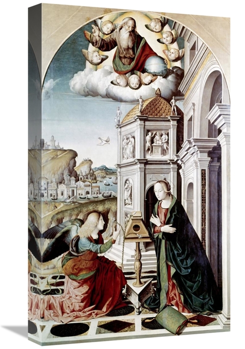 Global Gallery GCS-279316-22-142 22 in. Annunciation Art Print - Marco