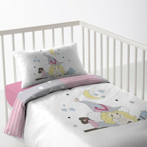 Cot Quilt Cover Cool Kids Witch 115 x 145 + 20 cm