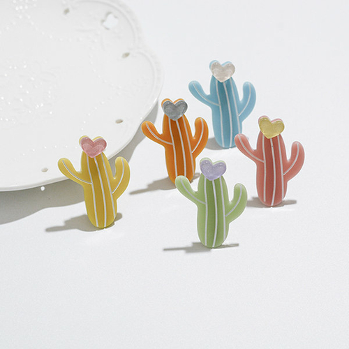 Cactus Hair Clip