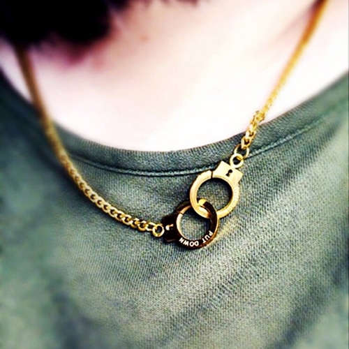 Handcuffs Necklace
