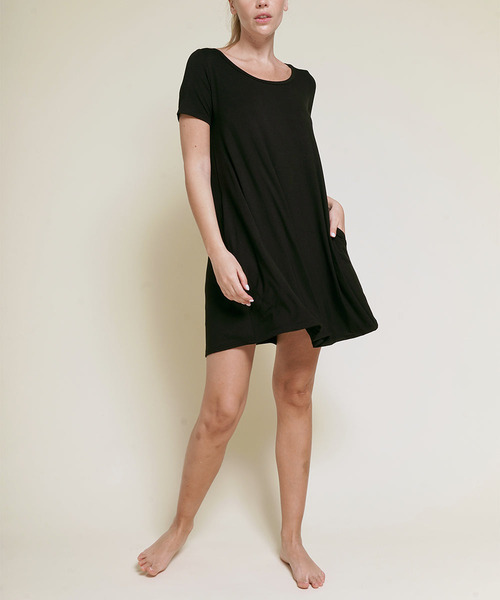 Liz Bamboo Classic Short Sleeve Dress