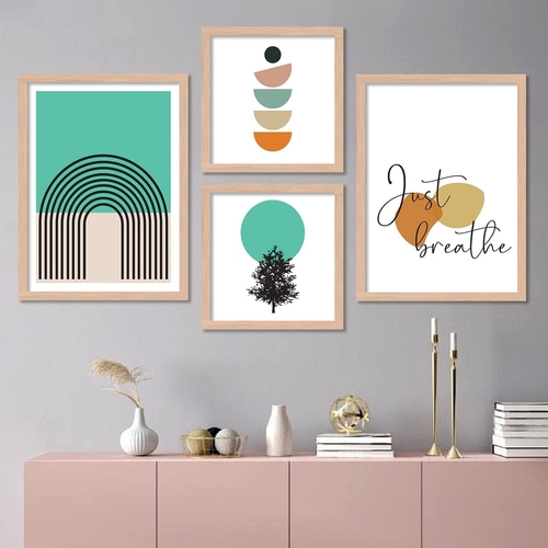 Modern Art Wall Decor Framed Wall Paintings for Living Room Bedroom -