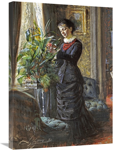 Global Gallery GCS-268696-30-142 30 in. Portrait of Fru Lisen Samson A