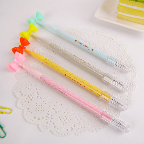 3 Pcs Lovely Gel Pen butterfiy knot gel pen