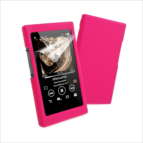 Tuff Luv F2-83 Sony Nw-A35, A36 & A37 Silicone Case with Screen Pr