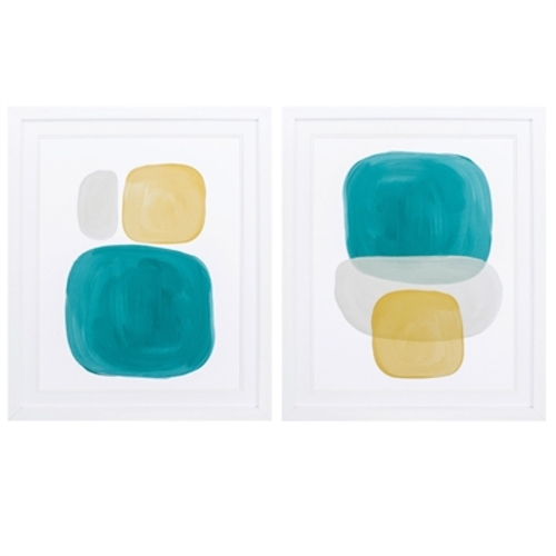 Propac Images 3330 Shapes Wall Art - Pack of 2