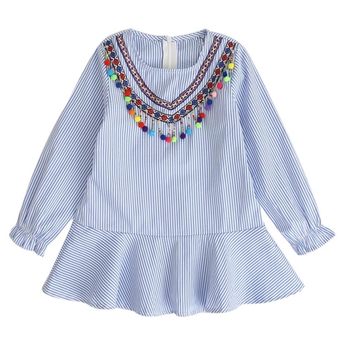 Striprd Kids Children Girls Dress