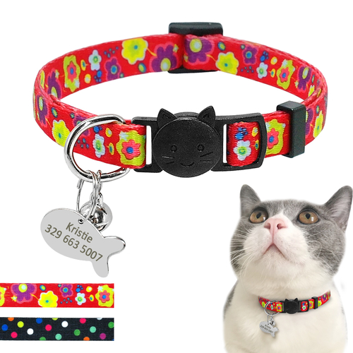 Quick Release Puppy Dog Kitten Cat Bell Collar