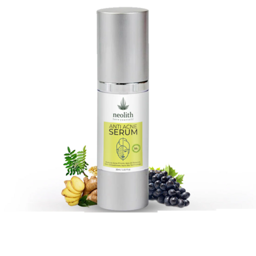 Neolith Anti Acne Serum - with Ginger Root Extract, Grape Fruit