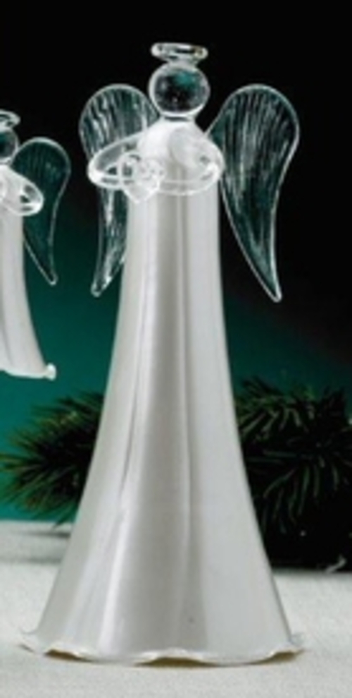 Biedermann & Sons D364LG Pearl White Angel Ornament
