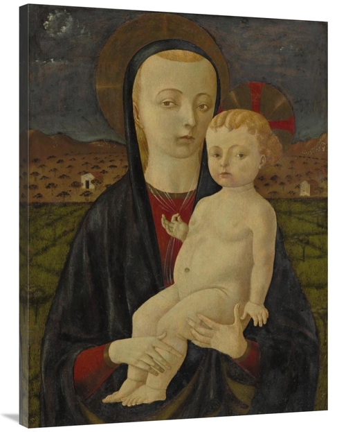 Global Gallery GCS-456154-3040-142 30 x 40 in. Madonna & Child Art Pri