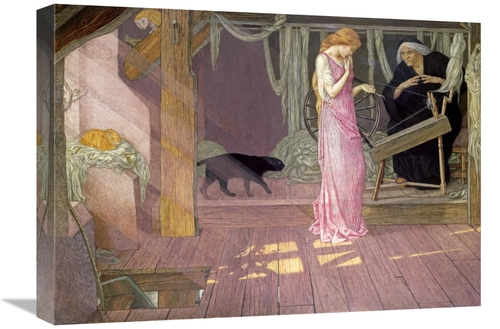 Global Gallery GCS-267679-22-142 22 in. Sleeping Beauty - The Princess