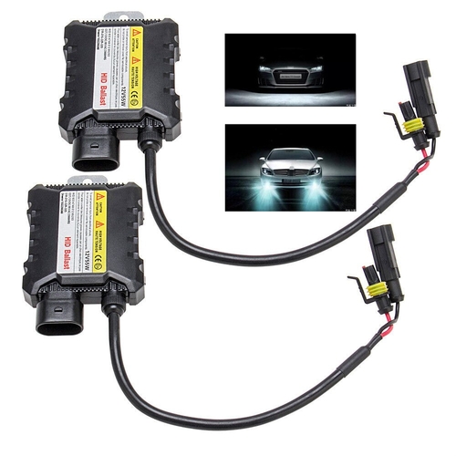 2x Digital 55W Slim HID Replacement Light Ballast