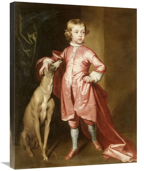 Global Gallery GCS-267813-30-142 30 in. Portrait of a Young Boy Art Pr