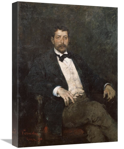 Global Gallery GCS-267526-22-142 22 in. Giacomo Puccini Art Print - Um