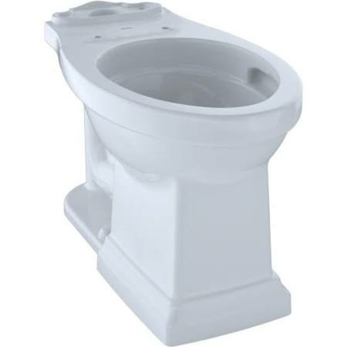 Toto C404CUFG01 Universal Height Toilet Bowl with Cefiontect, Cott
