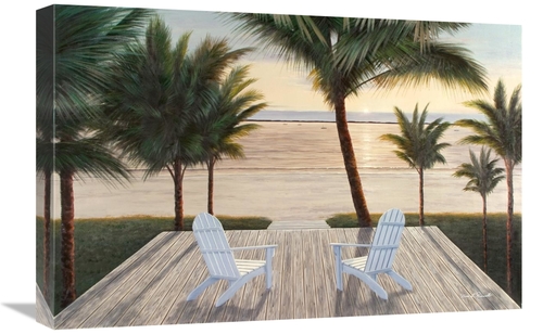 Global Gallery GCS-393973-1624-142 16 x 24 in. Palm Beach Retreat Art 