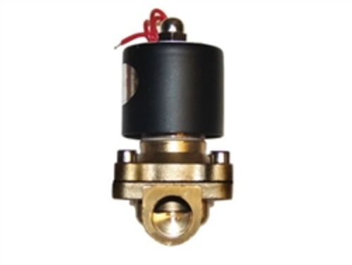 AirBagIt AIRVALVE-02 0.38 In. 2W-160-10 10 Mm Orifice 160Psi Brass Ele