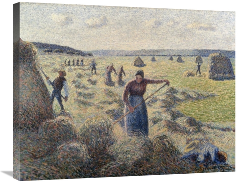 Global Gallery GCS-279438-30-142 30 in. The Hay Harvest, Eragny Ar