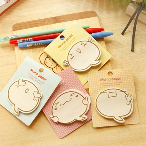 Cute Expression Sticker Bookmark Marker