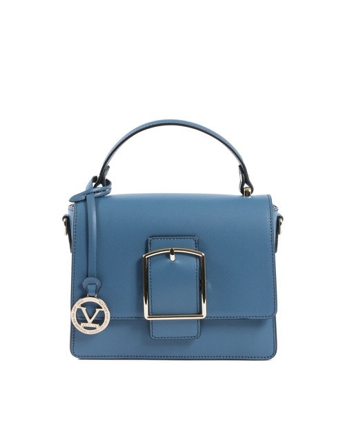 V Italia Womens Handbag Blue V505 52 RUGA OTTANIO