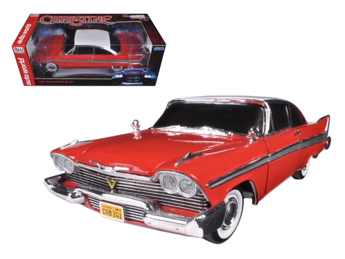1958 Plymouth Fury \Christine\" Night Time Version 1/18 Diecast Model