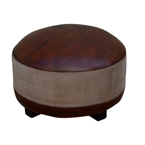 Round Large Ottoman