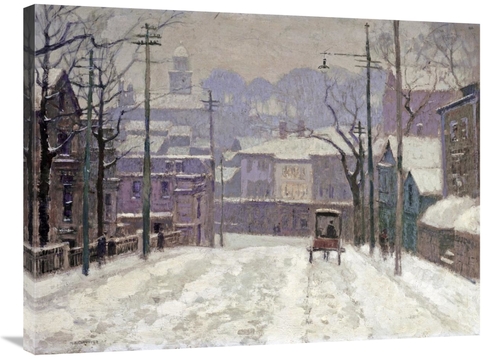 Global Gallery GCS-267874-36-142 36 in. Twilight in Gloucester Art Pri