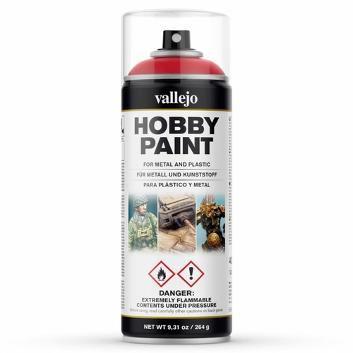 Acrylicos Vallejo VJP28023 400 ml Spray Paint - Bloody Red