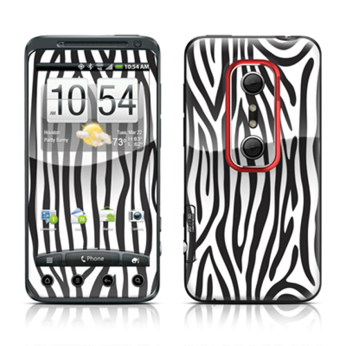 DecalGirl HE3D-ZEBRA HTC Evo 3D Skin - Zebra Stripes